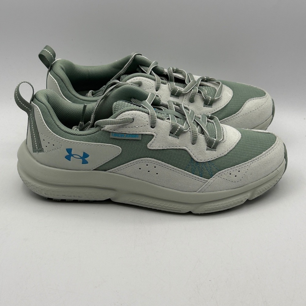 Under Armour Charged Verssert 2 Shoes Womens 9 Green White Running 3027180-348
